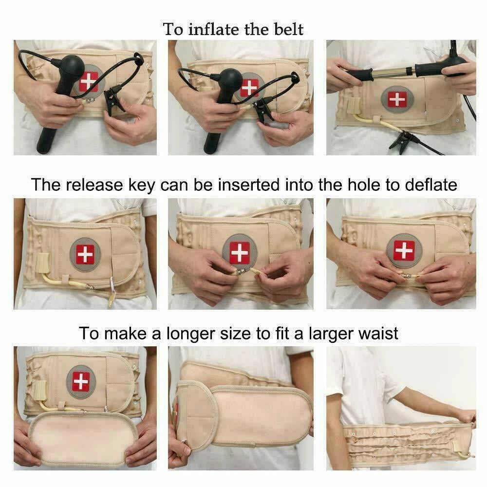 Ceinture lombaire gonflable