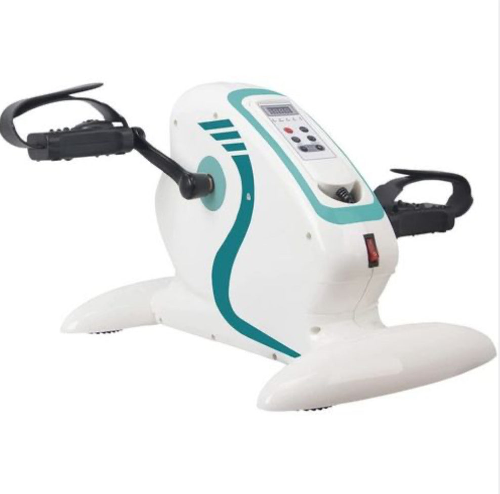 Mini vélo de rééducation électrique portable, thérapie physique des bras et des jambes  دواسة كهريائية مصغرة