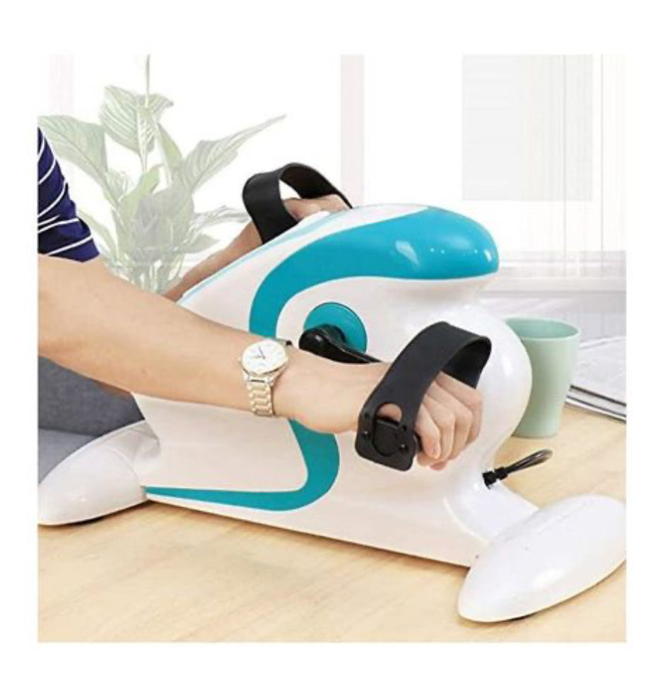 Mini vélo de rééducation électrique portable, thérapie physique des bras et des jambes  دواسة كهريائية مصغرة