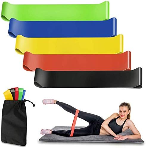 5Pcs Elastic Resistance Band Set for sports exercises - 5Pcs Elastic Resistance Band Set for sports exercises