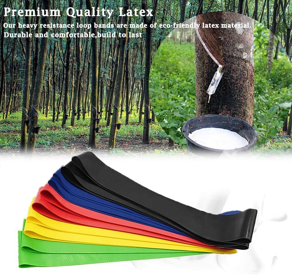 5Pcs Elastic Resistance Band Set for sports exercises - 5Pcs Elastic Resistance Band Set for sports exercises