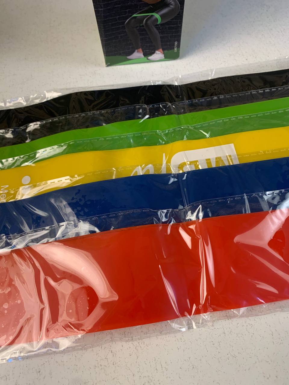 5Pcs Elastic Resistance Band Set for sports exercises - 5Pcs Elastic Resistance Band Set for sports exercises