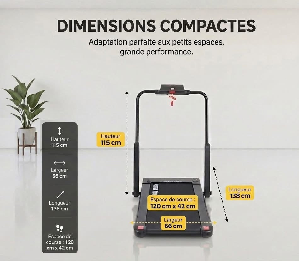 Tapis de Course Électrique Intelligent POWERTRACK | جهاز الجري الكهربائي الذكي POWERTRACK