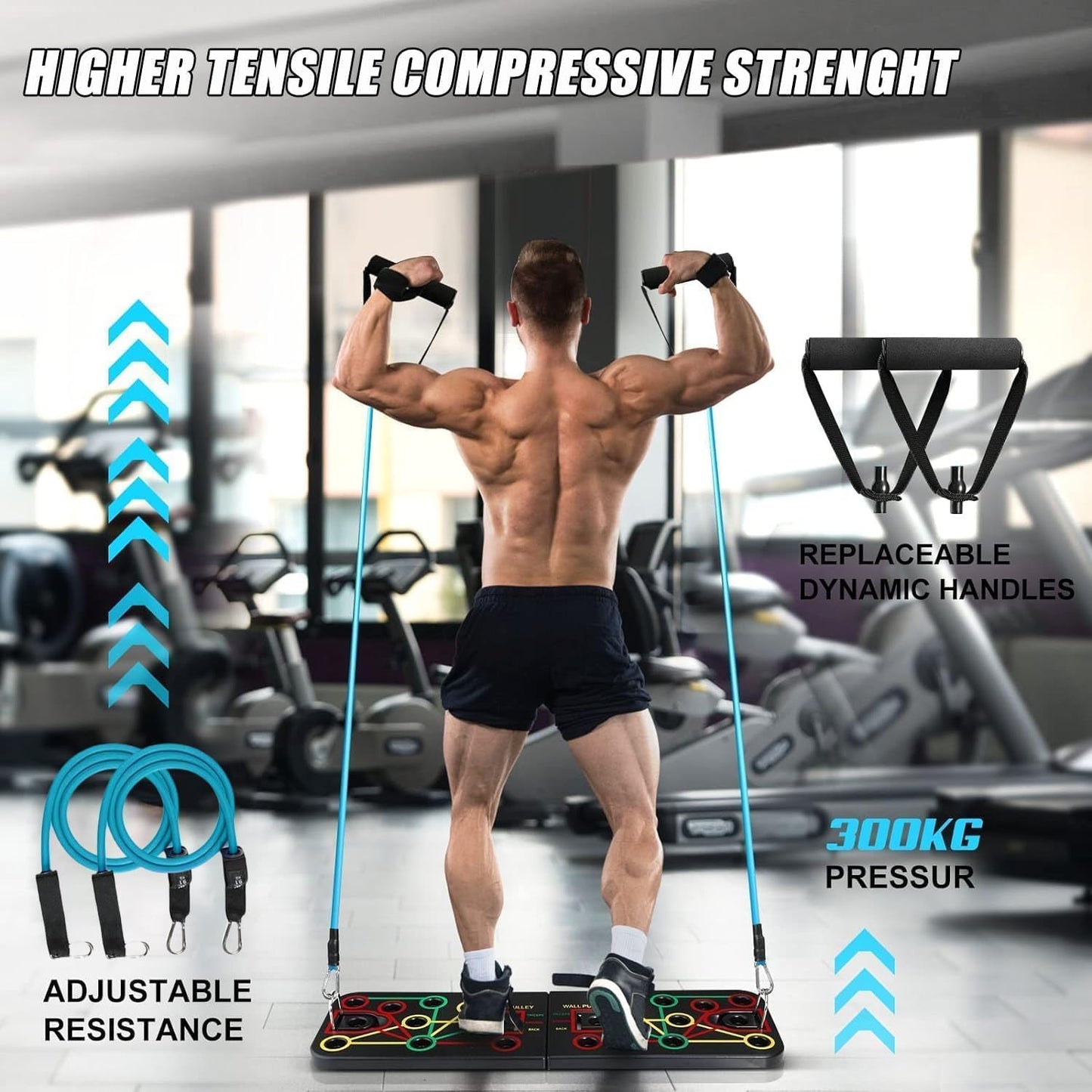 Planche de pompes SportQ Push Up Board