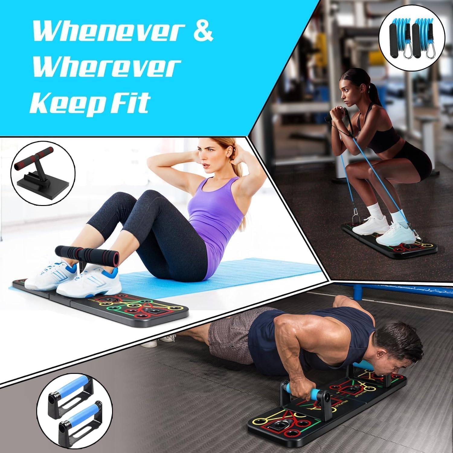 Planche de pompes SportQ Push Up Board